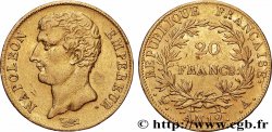 20 francs or Napoléon Empereur, buste intermédiaire 1804 Paris F.511/1