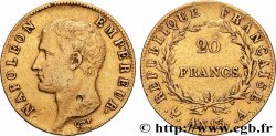 20 francs or Napoléon tête nue, Calendrier révolutionnaire 1805 Paris F.512/1