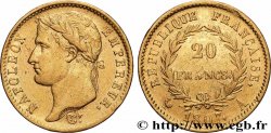 20 francs or Napoléon tête laurée, République française 1807 Paris F.515/1