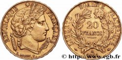 20 francs or Cérès 1851 Paris F.529/4