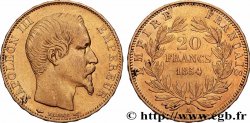 20 francs or Napoléon III, tête nue 1854 Paris F.531/2