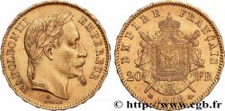 20 francs or Napoléon III, tête laurée 1868 Strasbourg F.532/19