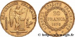 20 francs génie, Troisième république 1876 Paris F.533/4