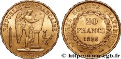 20 francs or Génie, Troisième République 1886 Paris F.533/9