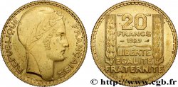 Essai de 20 francs Turin en bronze-aluminium 1929 Paris GEM.199 5