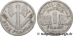 1 franc Francisque, légère, petit c 1944 Castelsarrasin F.223/8