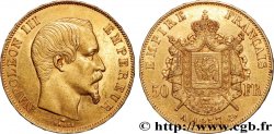 50 francs or Napoléon III, tête nue 1857 Paris F.547/4