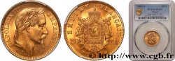 20 francs or Napoléon III, tête laurée 1865 Paris F.532/11 FDC65 PCGS
