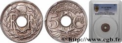 5 centimes Lindauer, petit module 1922 Poissy F.122/5