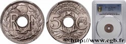 5 centimes Lindauer, petit module 1925 Paris F.122/10