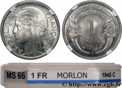 1 franc Morlon, légère 1945 Castelsarrasin F.221/8