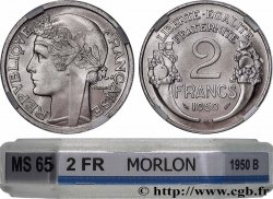 2 francs Morlon, aluminium 1950 Beaumont-Le-Roger F.269/17