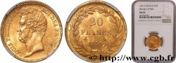 20 francs or Louis-Philippe, Tiolier, tranche inscrite en creux 1831 Paris F.524/2 MS64 NGC