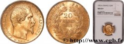 20 francs or Louis-Napoléon 1852 Paris F.530/1 FDC65 NGC