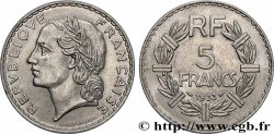 Essai de 5 francs Lavrillier, nickel 1933  F.336/1