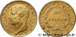 40 francs or Napoléon tête nue, calendrier grégorien 1806 Limoges F.538/2