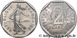 2 francs Semeuse, nickel, frappe monnaie 1991 Pessac F.272/15