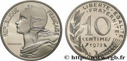 Piéfort argent de 10 centimes Marianne 1972 Pessac GEM.46 P2