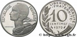Piéfort argent de 10 centimes Marianne 1979 Pessac GEM.46 P2