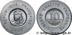 Essai de 10 centimes Rude en aluminium 1909 Paris GEM.35 5