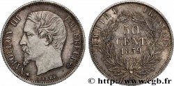 50 centimes Napoléon III, tête nue 1859 Strasbourg F.187/11