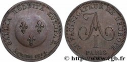 Au Pacificateur de l’Europe, module de 2 francs pour Alexandre Ier de Russie 1814 Paris VG.2351 