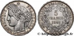 5 francs Cérès, IIe République 1849 Paris F.327/1