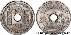 Essai de 25 centimes par Pillet, grand module, premier projet 1913 Paris GEM.73 2