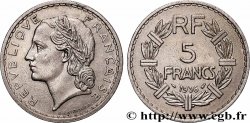 5 francs Lavrillier, nickel 1936  F.336/5