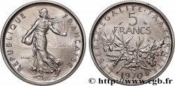 Essai de 5 francs Semeuse, nickel 1970 Paris F.341/1