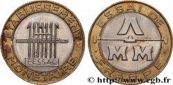 Essai de frappe de 10 francs, bimétallique n.d. Pessac GEM.196 13