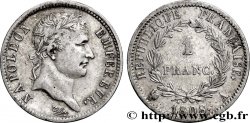 1 franc Napoléon Ier tête laurée, République française 1808 Paris F.204/2