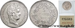 Essai de 5 francs en étain par Dubour et Barÿe 1831 Paris Maz.1072 