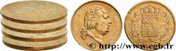 40 francs or Louis XVIII, Tranche Fautée 1817 Paris F.542/6 var.