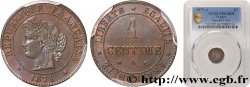 1 centime Cérès, ancre barrée 1879 Paris F.104/9