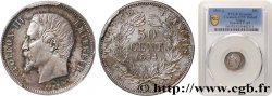 50 centimes Napoléon III, tête nue 1854 Paris F.187/2 SUP+ PCGS