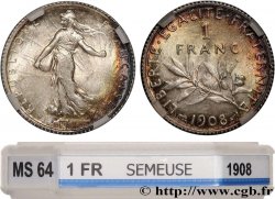 1 franc Semeuse 1908 Paris F.217/13