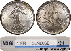 1 franc Semeuse 1910 Paris F.217/15 FDC66 GENI