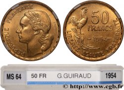 50 francs Guiraud 1954  F.425/12 SPL64 GENI