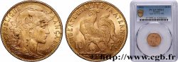 10 francs or Coq 1911 Paris F.509/12