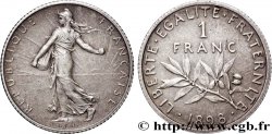 1 franc Semeuse, flan mat, vieil argent 1898 Paris F.217/2