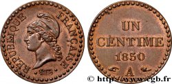 Un centime Dupré, IIe République 1850 Paris F.101/5