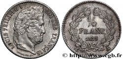 1/4 franc Louis-Philippe 1837 Paris F.166/63