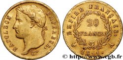 20 francs or Napoléon, tête laurée, Empire français 1811 Paris F.516/16