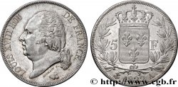 5 francs Louis XVIII, tête nue 1822 Paris F.309/68