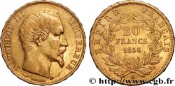 20 francs or Napoléon III, tête nue 1858 Paris F.531/13