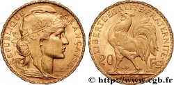 20 francs or Coq, Liberté Égalité Fraternité 1913 Paris F.535/7