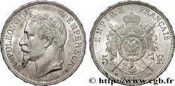 5 francs Napoléon III, tête laurée 1868 Strasbourg F.331/13