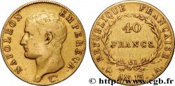40 francs or Napoléon tête nue, Calendrier révolutionnaire 1805 Paris F.537/1