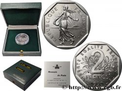 Piéfort Argent de 2 francs Semeuse 1990 Pessac GEM.123 P2 FDC 